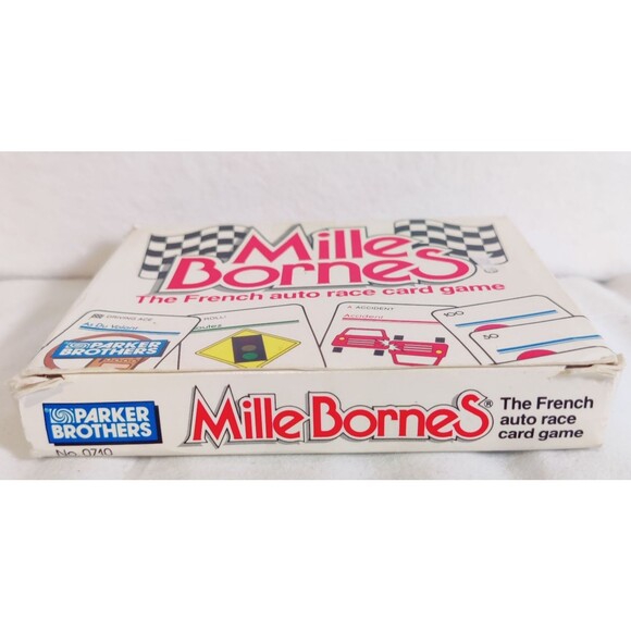Mille Bornes The French Auto Race Card Game 1982 Complete Vintage Made in France - Picture 6 of 6